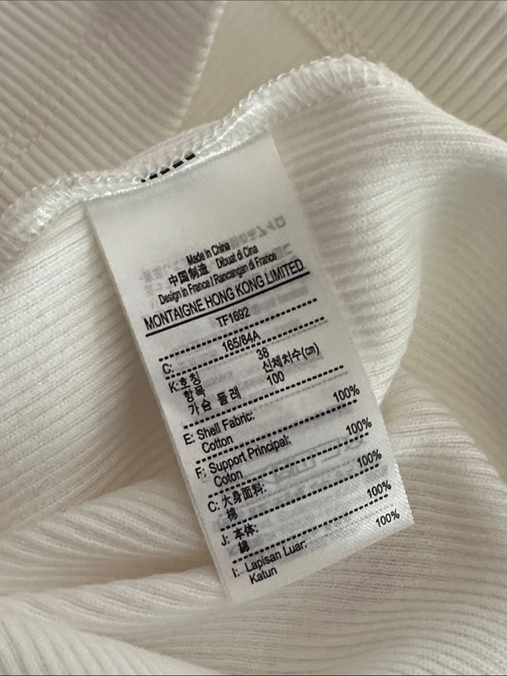 Lacoste Long-Sleeve Crewneck Top NWT - Picture 5 of 5